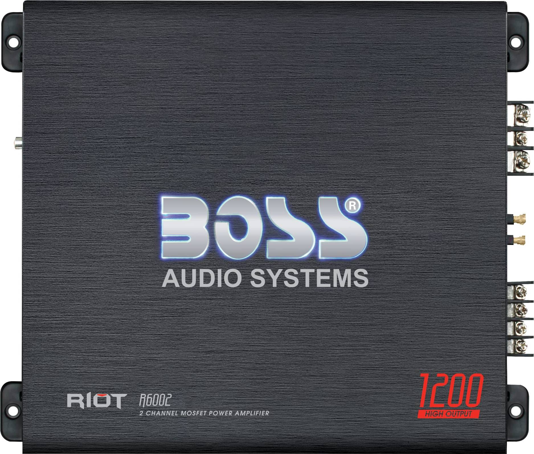Car stereo amplifier Boss Audio Systems R6002 Riot Series Car Stereo Amplifier