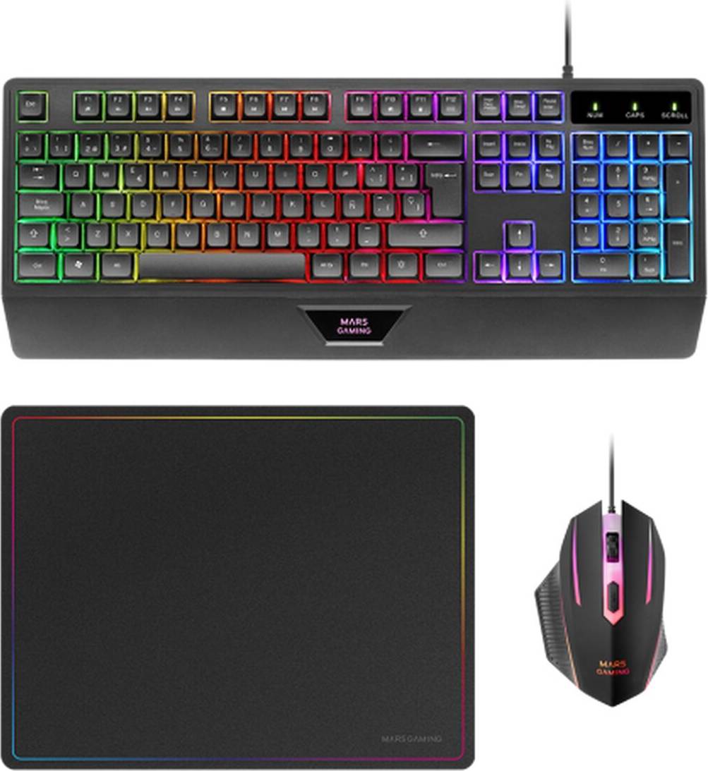 Combo Yttrium Pack Teclado Raton Gaming