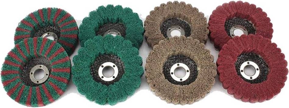 Greenzech 8 Pcs 4 Inch Pattern Fiber Disc Wheel