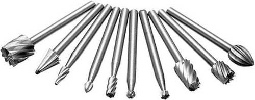 Greenzech 10pcs 3mm Shank HSS Router Bit