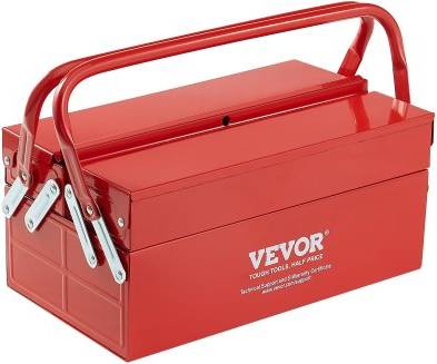 Metal Tool Box 14 Inch 2 Tier