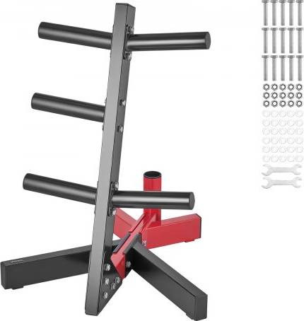 Barbell and weight bench VEVOR Weight Plate Rack 2 Inch