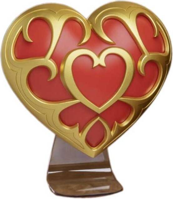 Heart Container Light 22 cm Rouge