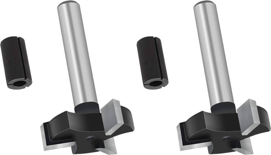Tlily 2X CNC Spoilboard Surfacing Router Bit