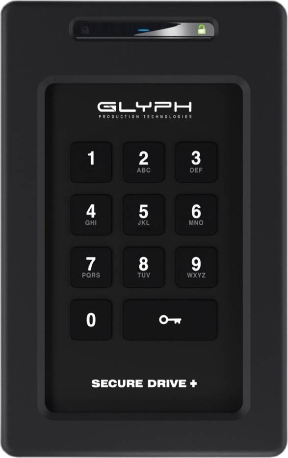 Glyph SecureDrive Plus Keypad USB Micro B
