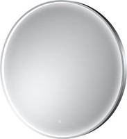 Led 800mm bathroom mirror Balterley Round Inset Framed LED Touch Sensor Mirror 800mm