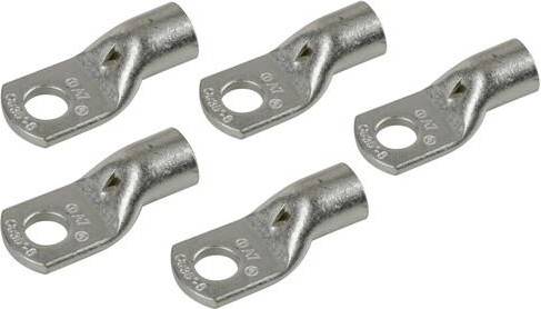 Set 5 Terminali Crimpare Rame Stagnato