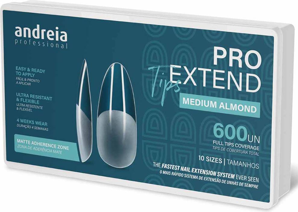 Professional Pro Extend Tips - Medium Almond