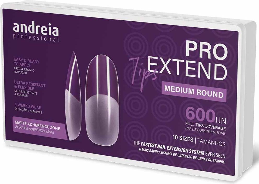 Professional Pro Extend Tips - Medium Round