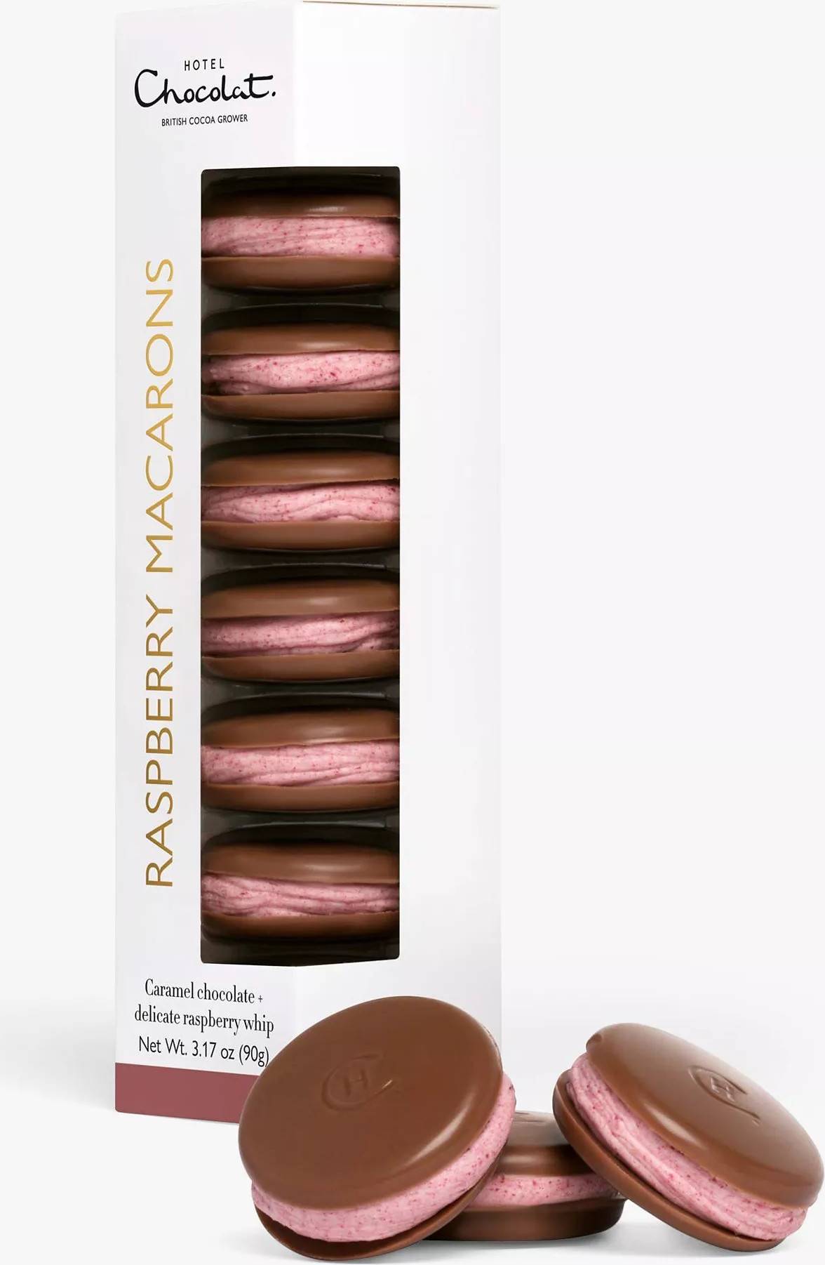 Hotel Chocolat Raspberry Macarons 90 g