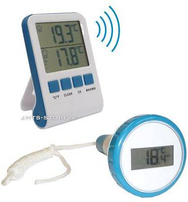 Infactory Teich Pool Funk Thermometer IPX8