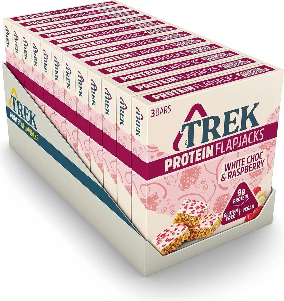 High Protein White Chocolate Raspberry Flapjack 50 g