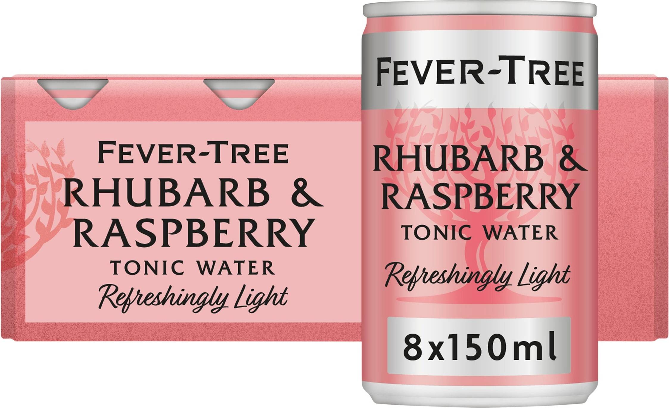 Fever-Tree Rhubarb & Raspberry Tonic Water 8pcs 1pack