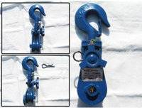 Securefix Direct Snatch Block with Hook 12T 10 Inch