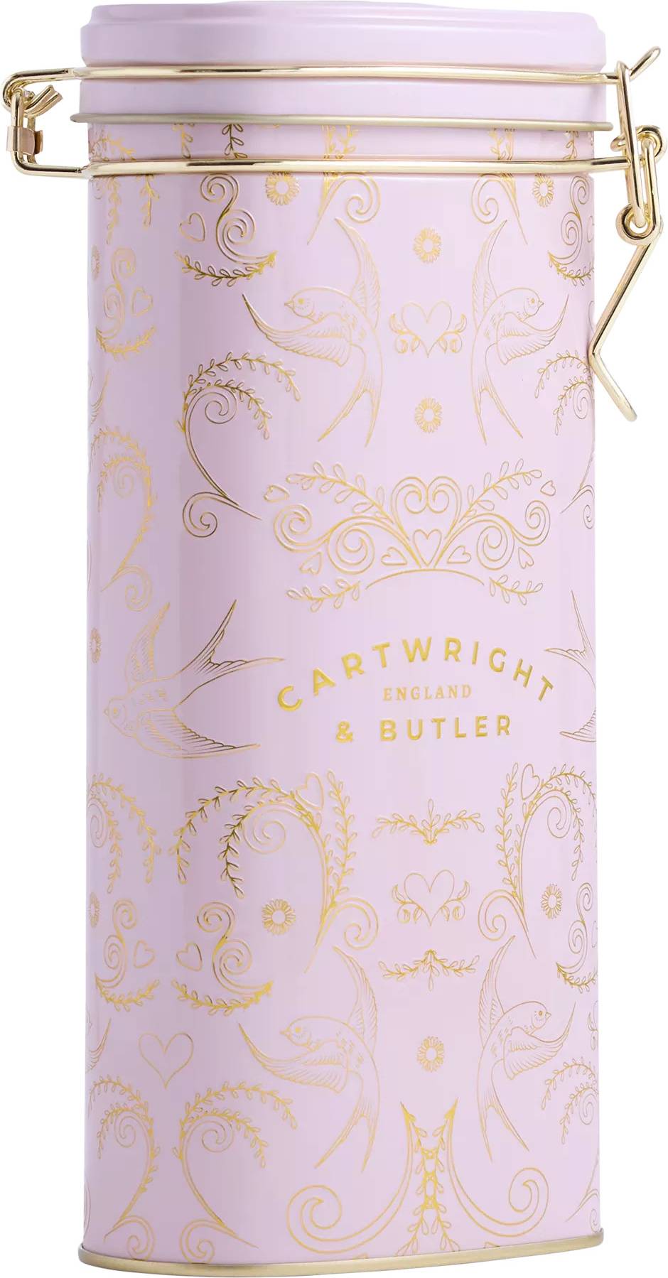 Chocolate & and love Cartwright & Butler with Love Raspberry White Chocolate Biscuits 200g