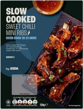 Asda Slow Cooked Sweet Chilli Mini Ribs