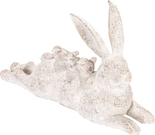 Creative CoOp Decorative Resting Rabbit