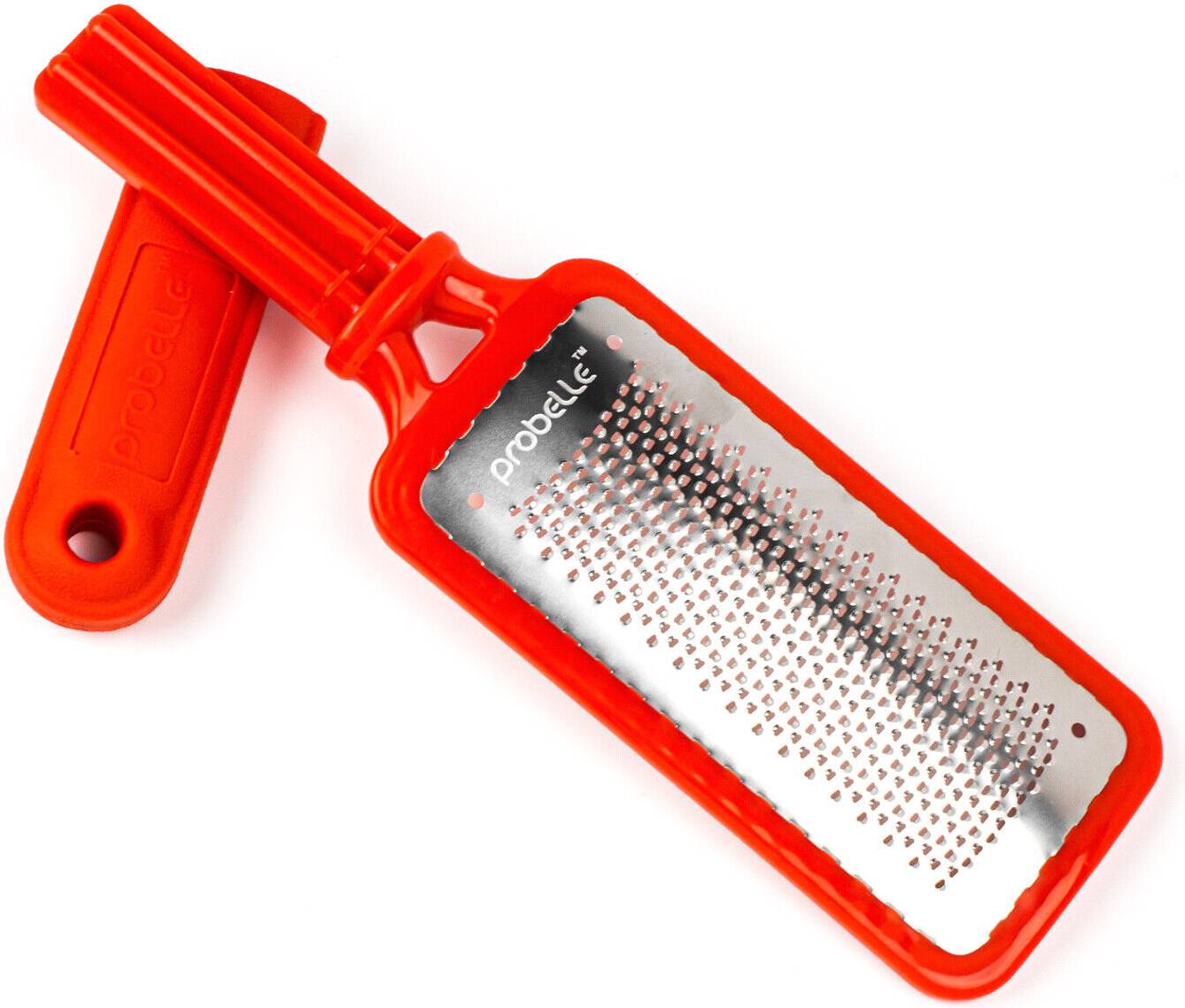 Probelle Metal Foot File Pedicure Rasp Red Full Size