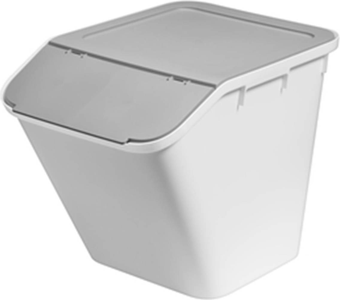 SmartStore Collect Stacking Lidded Bin 51L Storage Box