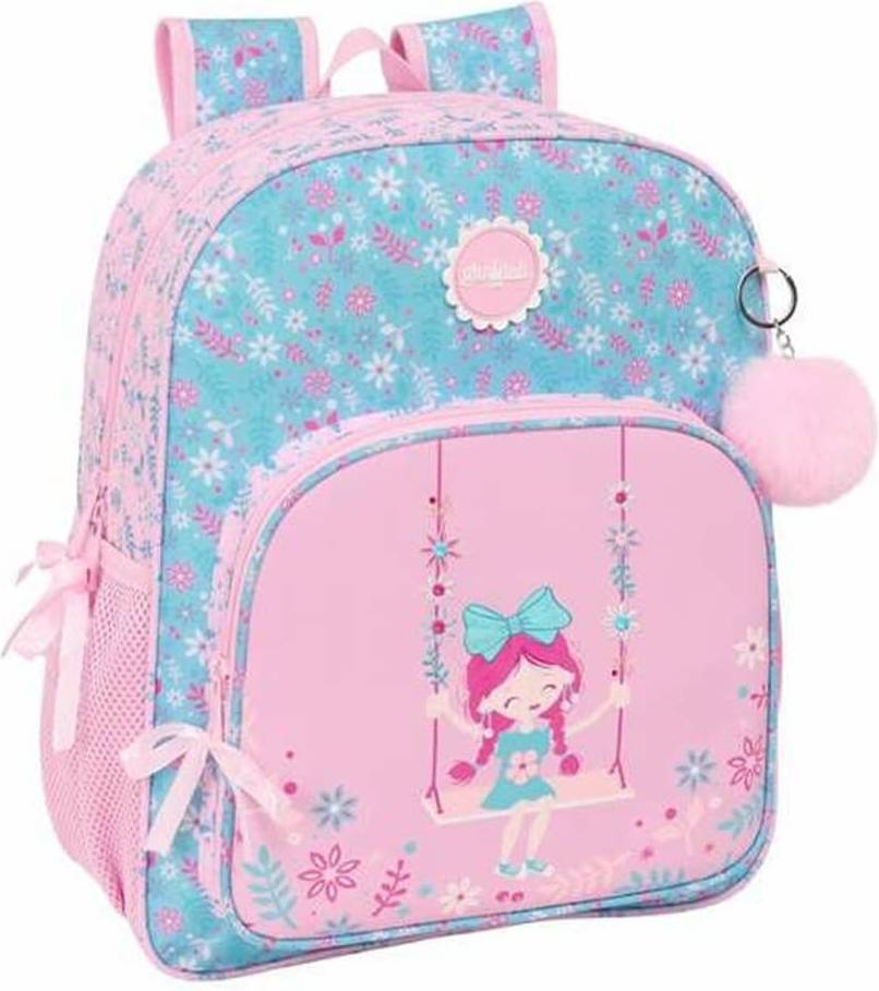 Safta Multicolour School Backpack - Glow Lab