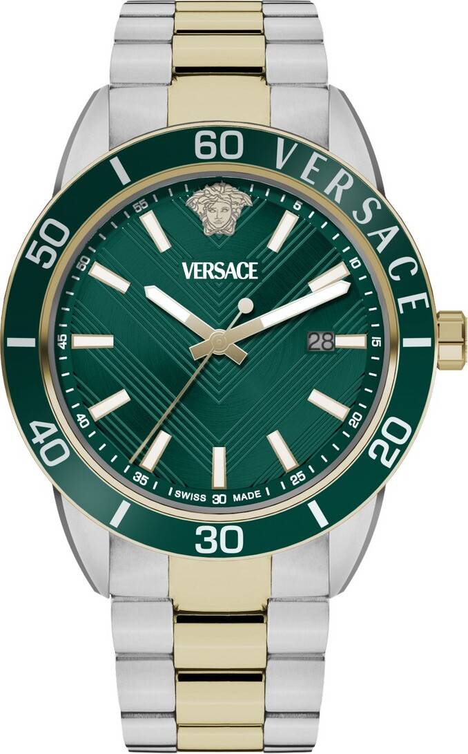 Versace Klocka Rostfritt Stål Herr