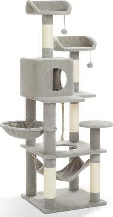 Multi level cat tree Vibrant Life 60 Inch Multi-Level Cat Tree