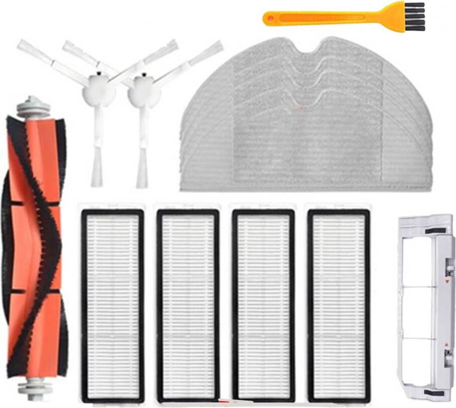 Spactz Hepa Filter Main Side Brush Mop Rag Replacement