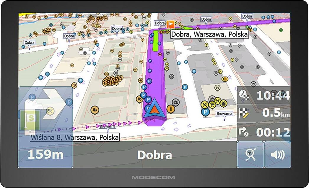 Modecom FreeWAY CX 9.4 MapFactor Card Kort