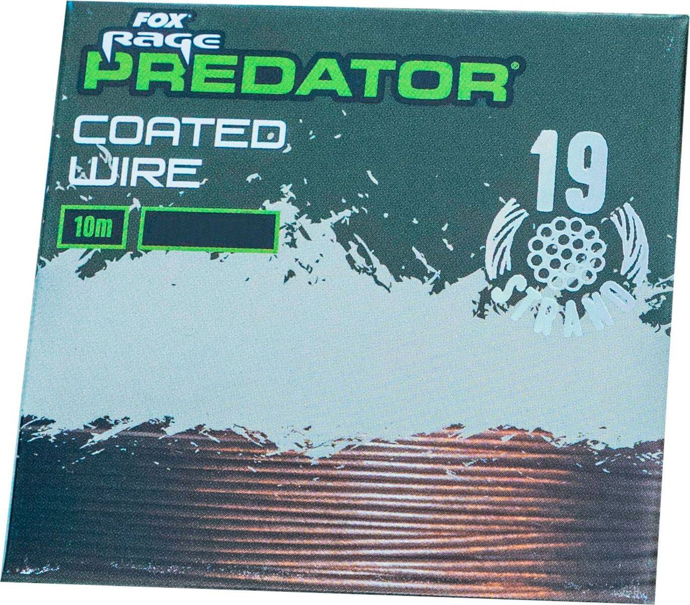 Fox Rage Predator 19-Strand Coated Wire 10m