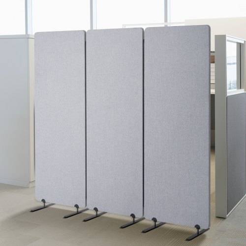 Soundproof VEVOR 2ft 3 Panel Privacy Screen
