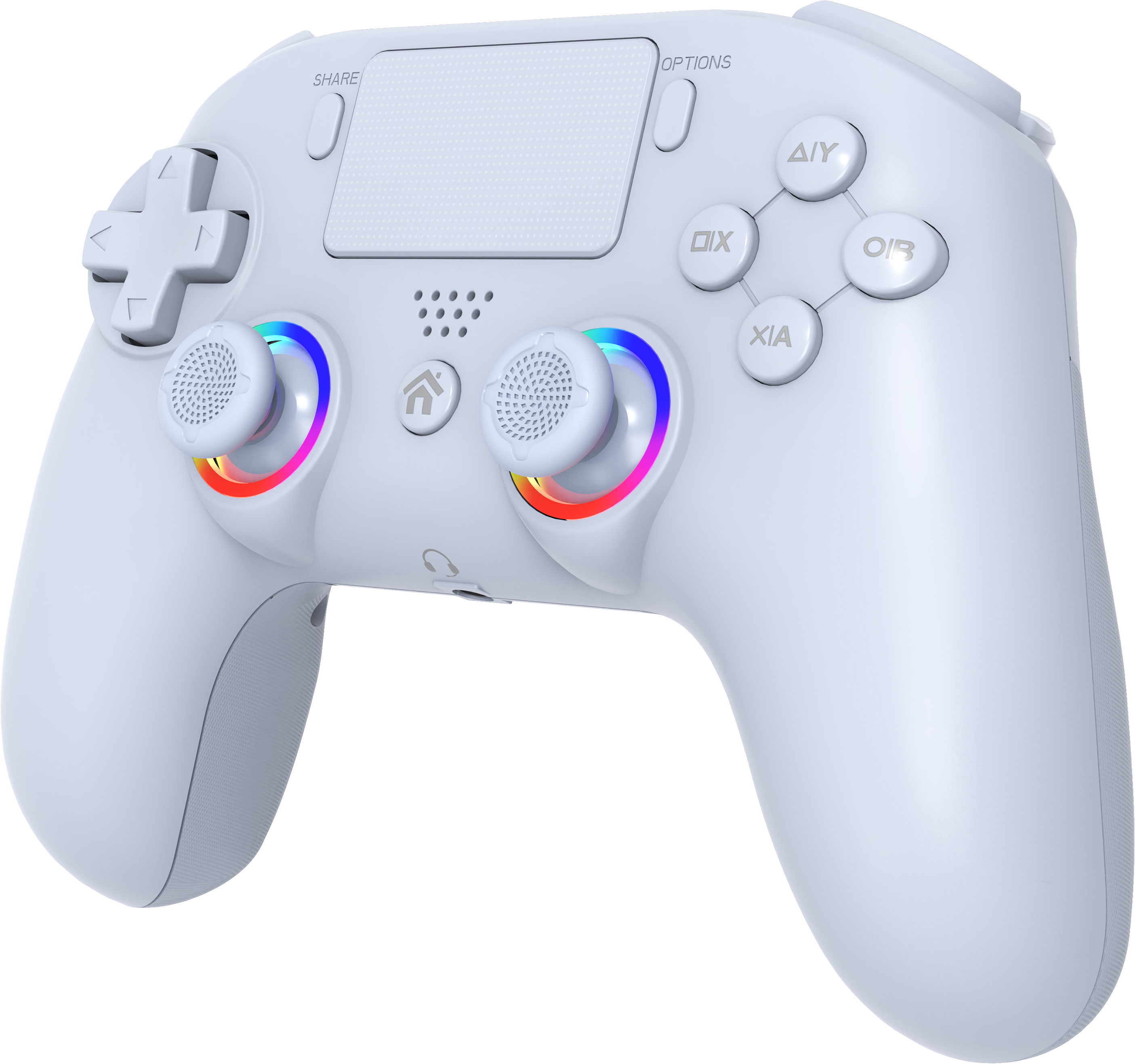 Playstation controller ps4 Subsonic Manette Sans Fil LED Blanche Ps4 PC