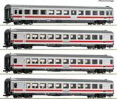 Roco 4pc Fast Train Wagons Set