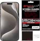 TechGear Clear LCD Screen Protector 5 Pack