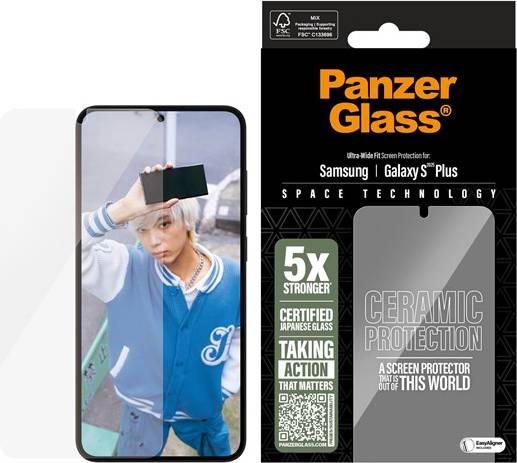 S25 ultra screen protector PanzerGlass Ceramic Protection Skärmskydd