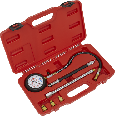 VSE300D Engine Compression Tester Deluxe Kit 6 pcs