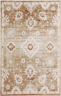 Nourison Astra Machine Washable Area Rug 3'3" x 5' Copper
