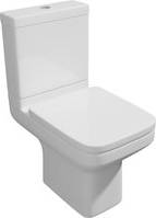 Clifton Premium Open Back Rimless Pan Toilet Set