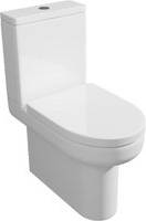 Premium Closed Back Rimless Pan Toilet Set