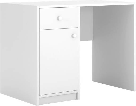Zipcode Design Biale Writing Desk 100cm W