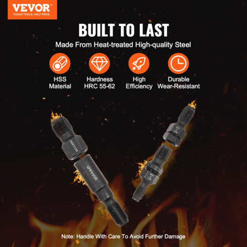 VEVOR 7pcs Thread Chaser Set Tool Kit