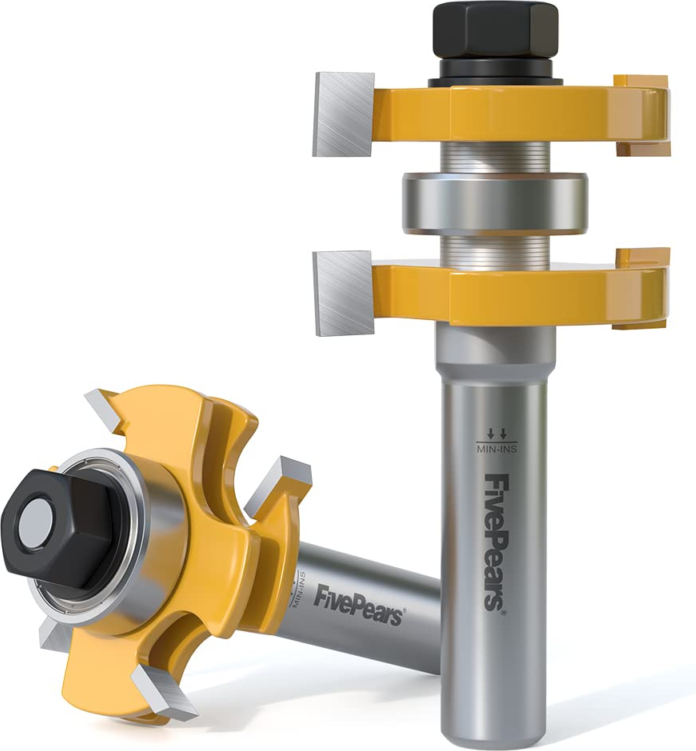 Router bit set CDE Adjustable Router Bit Set Shaker Style 3