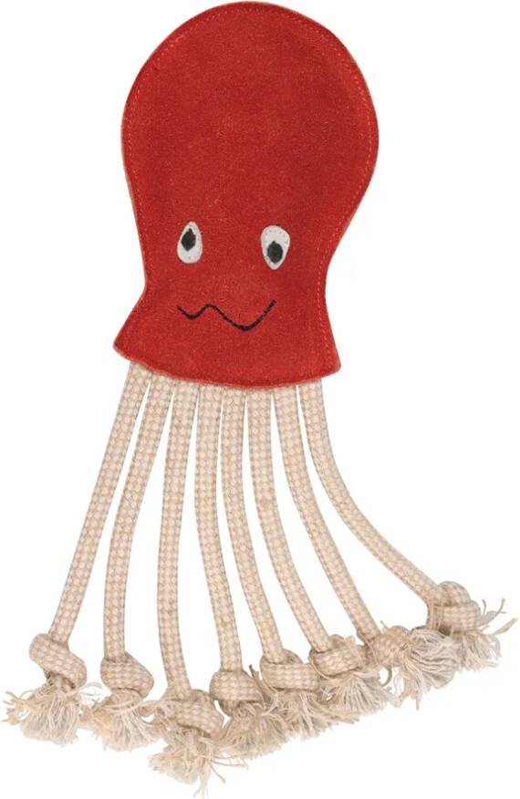 Benji & Flo Inky The Octopus Suede Rope Dog Toy