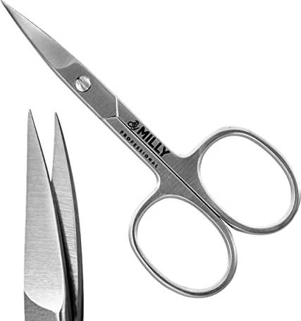 Professional Nail Scissors Hammer Forged Razor Sharp - Stainless Steel