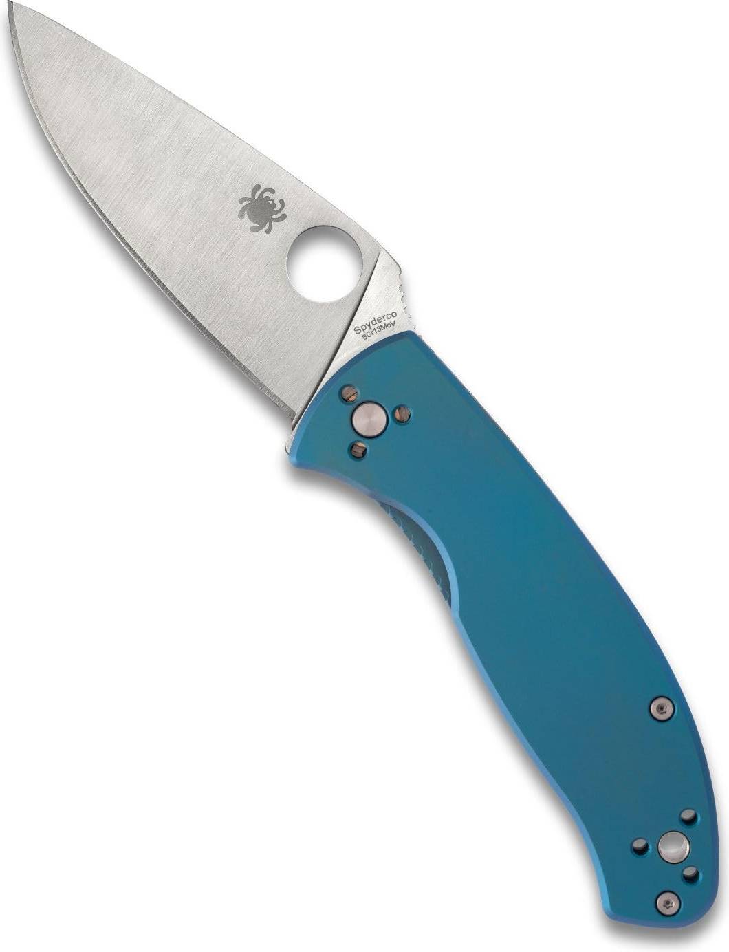 Spyderco Tenacious R.I.L. Titanium Blue