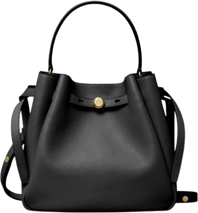 Tory Burch Romy Bucket Bag - Black