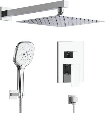 RainfallCascade 10 Inch Wall Shower System