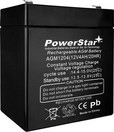 Home security alarms systems Powerstar 12V 4Ah Home Alarm Security System