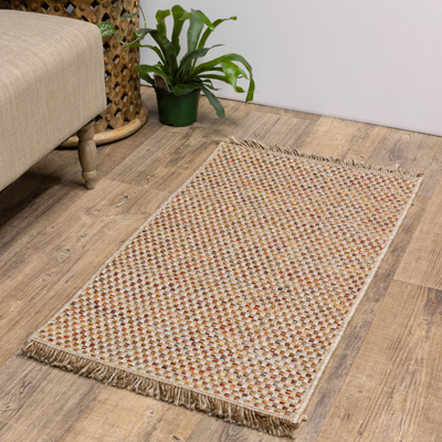 allen + roth Polypropylene Rectangular Throw Rug 2 x 3 Multicolor