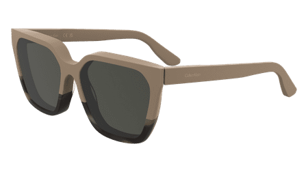 Calvin Klein Modified Rectangle Sunglasses - Pink