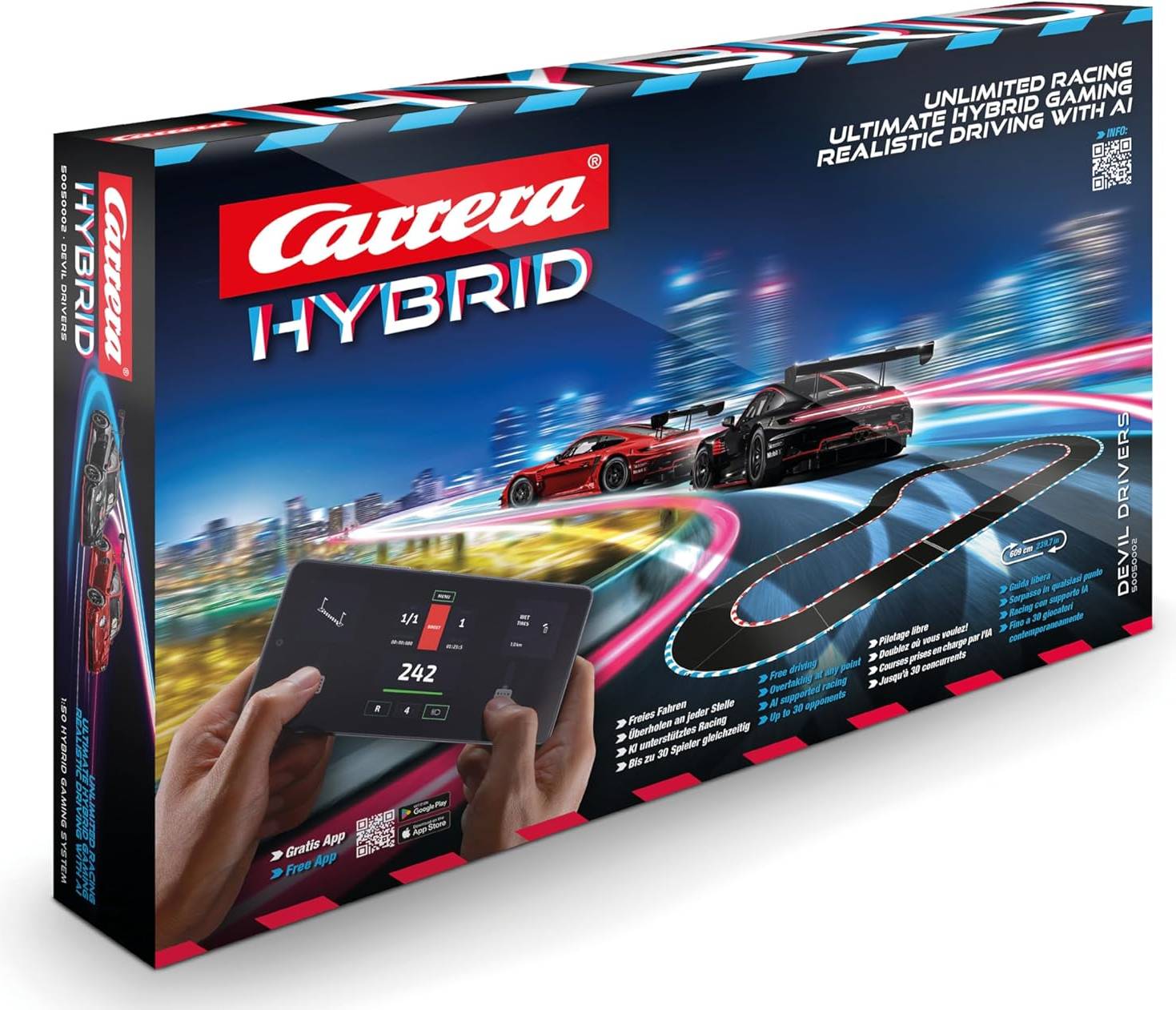 Carrera Hybrid Speedway To Hell Racing Set